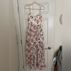 Floral maxi dress(medium) Altered state, worn once for a hour, great quality